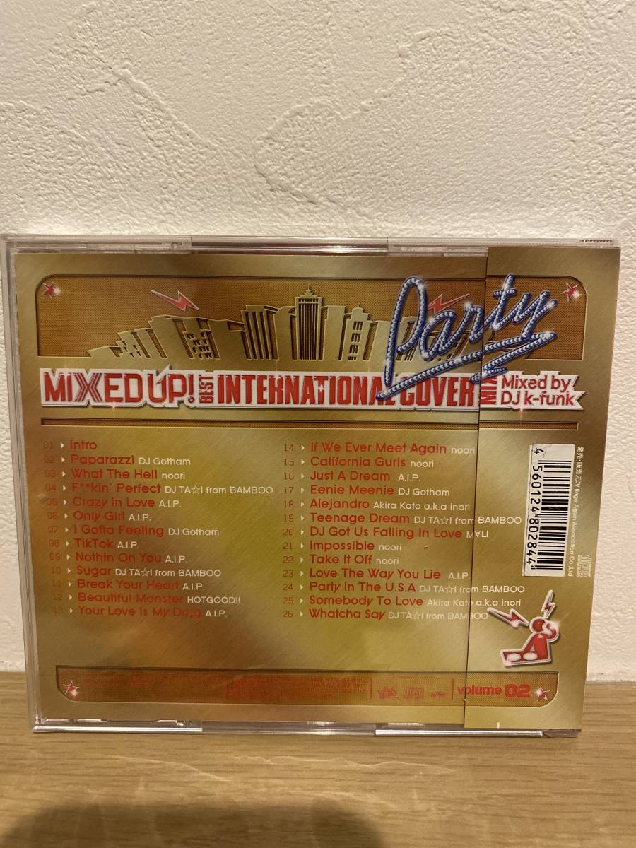★新品未開封CD★ MIXED UP! Party BEST INTERNATIONAL COVER MIX Mixed by DJ k-funk_画像2