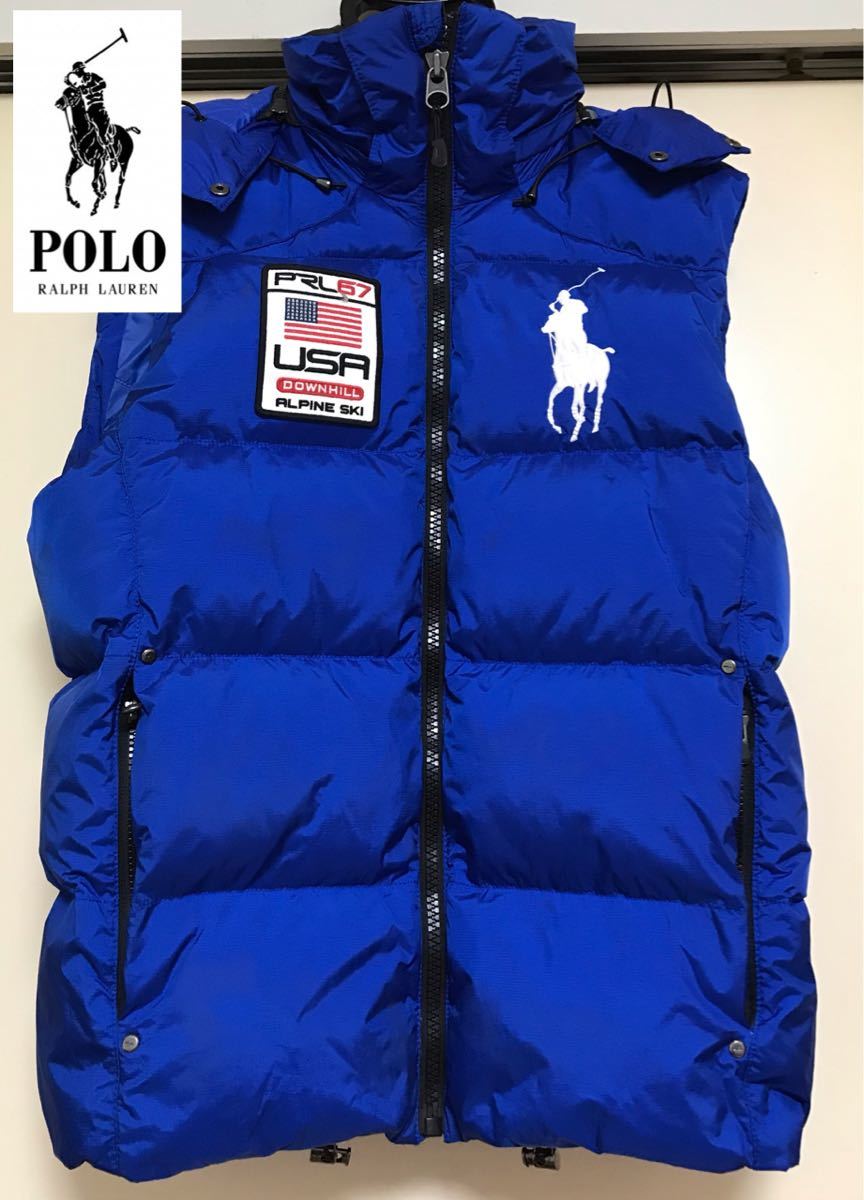 POLO RALPH LAUREN ポロ ラルフローレン ダウンベスト メンズS POLO RALPH LAUREN ポロ ラルフローレン ダウンベスト メンズS