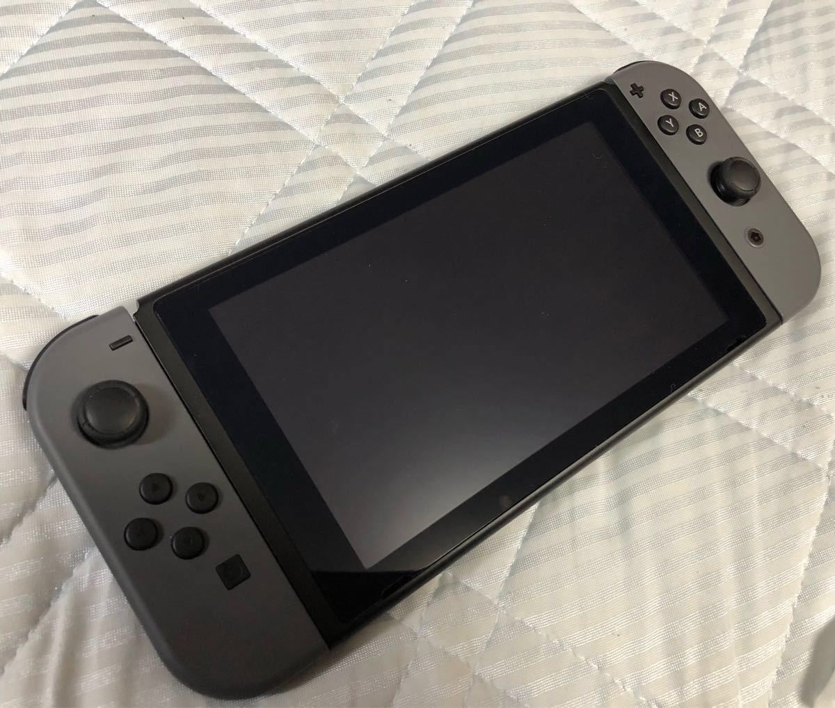 ニンテンドースイッチ本体 グレー(第2世代) 箱なし・付属品 ニンテンドースイッチ本体 グレー(第2世代) 箱なし・付属品