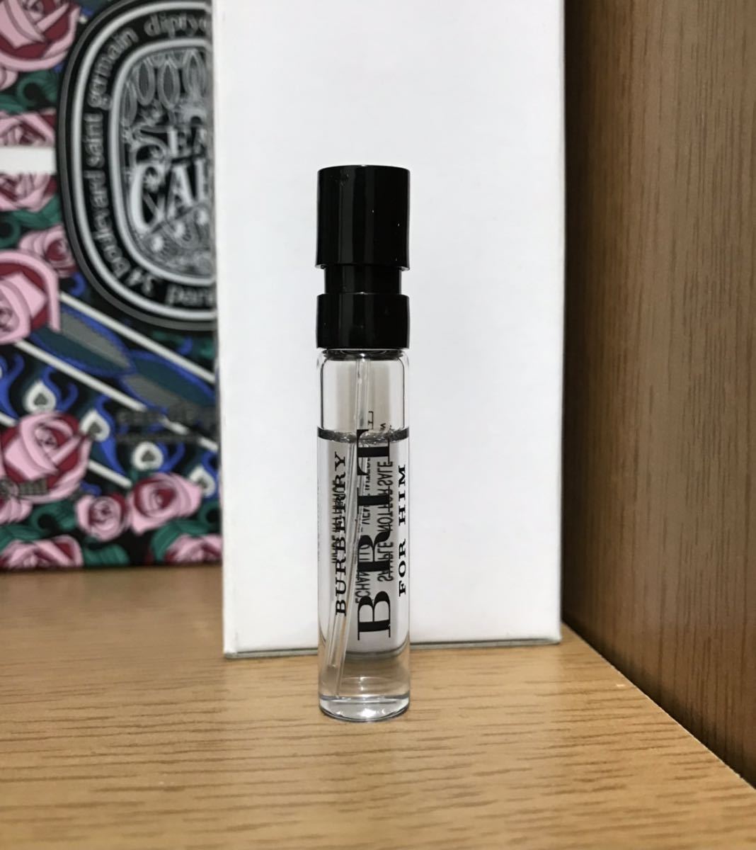 《Бесплатная доставка》 Burberry Brit Four Hye Eau de Tailether 2ml образец * неиспользованный * Брит для него EDT Formen