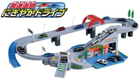 美品 トミカ 高速道路 にぎやかドライブ 欠品無し 未使用部品 美品 トミカ 高速道路 にぎやかドライブ 欠品無し 未使用部品