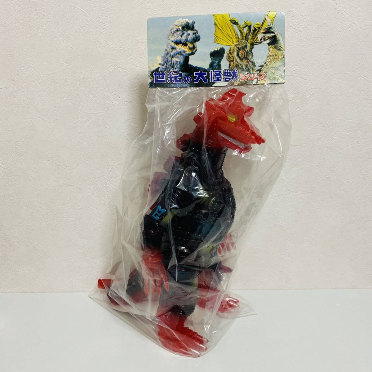 [ unopened goods ]Marmitma-mito century. large monster series ja Ian to Mechagodzilla SUPER7 EXCLUSIVE MECHA-GODZILLA red black gold clear sofvi 