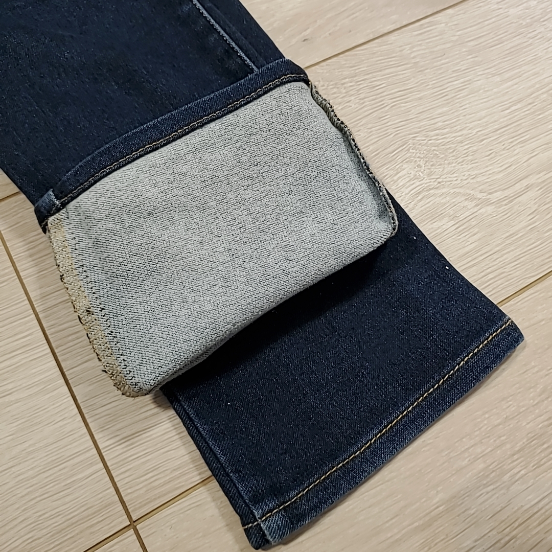 P442 comfort basic comfort honey z skinny S Denim jeans stretch slim .. reverse side boa reverse side nappy 