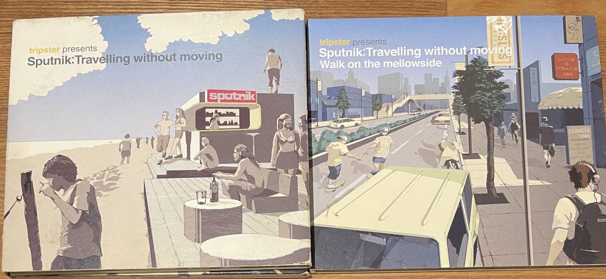 Sputnik Travelling without moving Travelling without moving Walk on the mellowside CD スプートニク 野村訓市 tripster