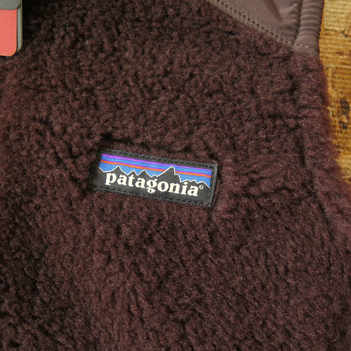 新品☆本物 PATAGONIA RETRO-X FLEECE VEST XSサイズ パタゴニア フリース レトロX ベスト アメリカ USA購入 JAVA BROWN JVBR_画像4