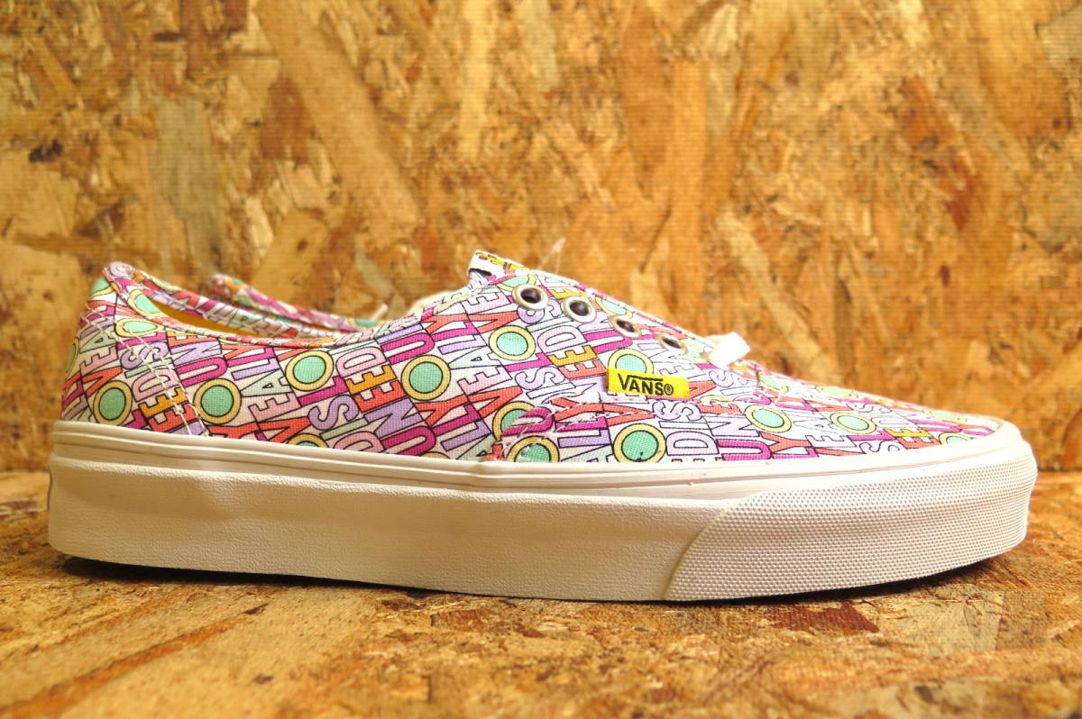 新品☆本物 THE BEATLES×VANS AUTHENTIC US7.5 25.5cm ザ・ビートルズ×バンズ イエロー サブマリン コレクション オーセンティック 限定_画像5