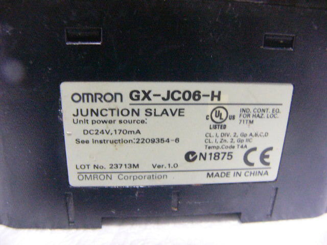 Yahoo!オークション - 動作保証 OMRON PLC GX-JC06-H EtherCAT Yahoo!オークション - 動作保証 OMRON PLC GX-JC06-H EtherCAT