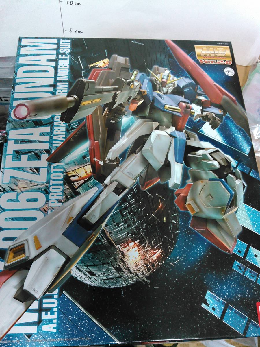 MG 1/100 ゼータ ガンダム ver2.0 完成品 ダブルゼータ ヘッド ガンプラ 一番くじ ジャンク フォウ フィギュア HG ZZ Mk-2 Z 百式 セット_画像10