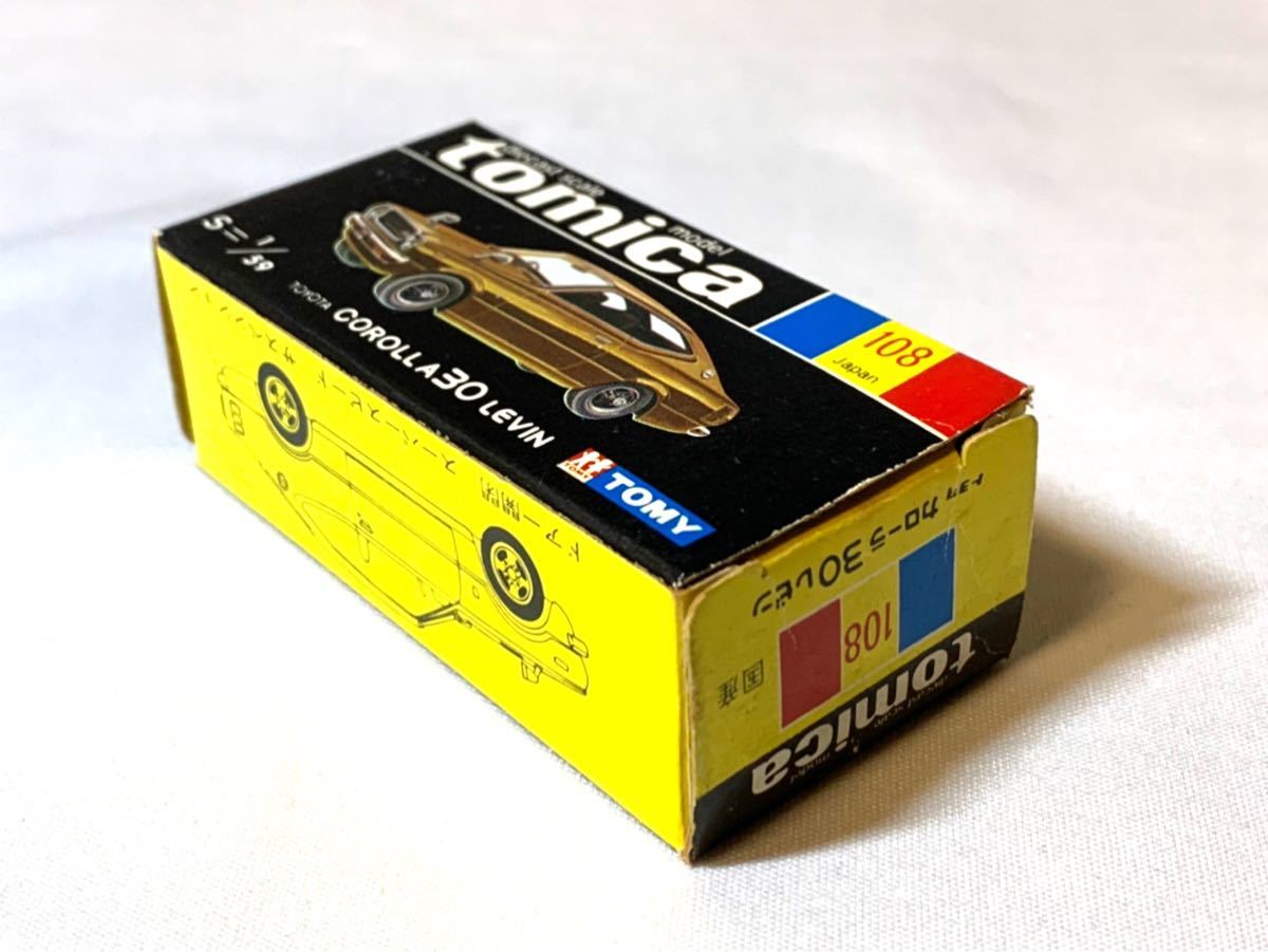 未使用】トミカ 黒箱 108トヨタカローラ 30レビン 日本製|PayPayフリマ