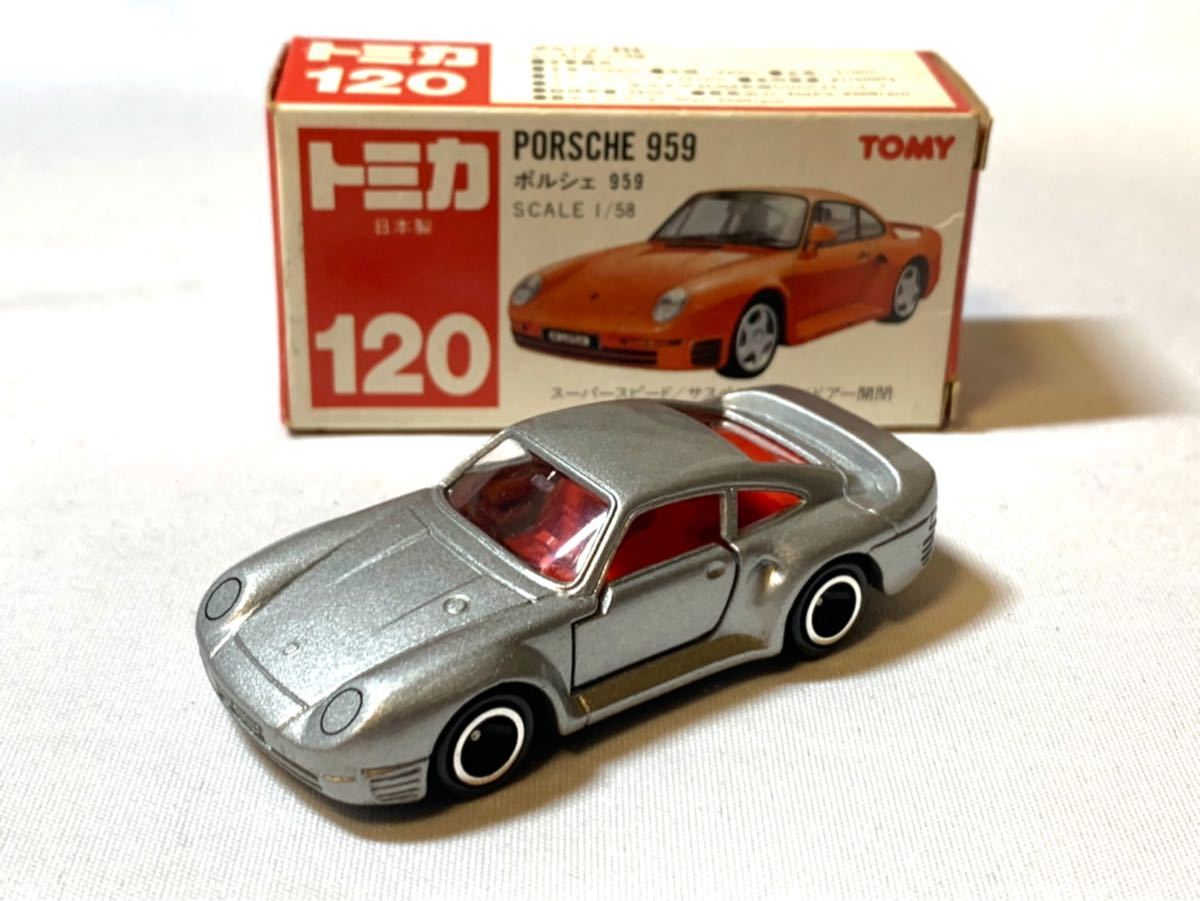 未使用】トミカ 120 赤箱 ポルシェ 959 2G/1Kホイール 日本製|Yahoo