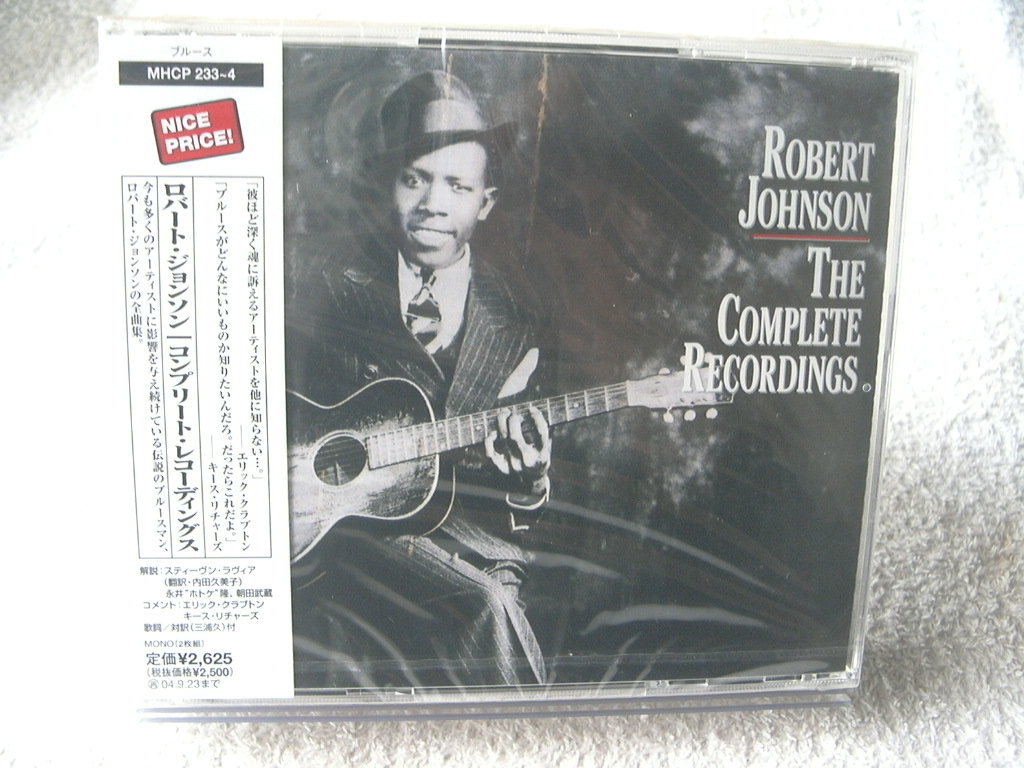* unopened * Robert * Johnson [ Complete * recording s] 2CD ROBERT JOHNSON