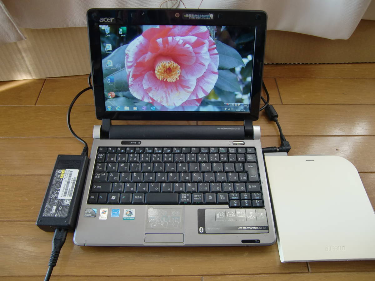Acer　ミニ　D240　無線LAN　DVD　リカバリ　美品　即使用可