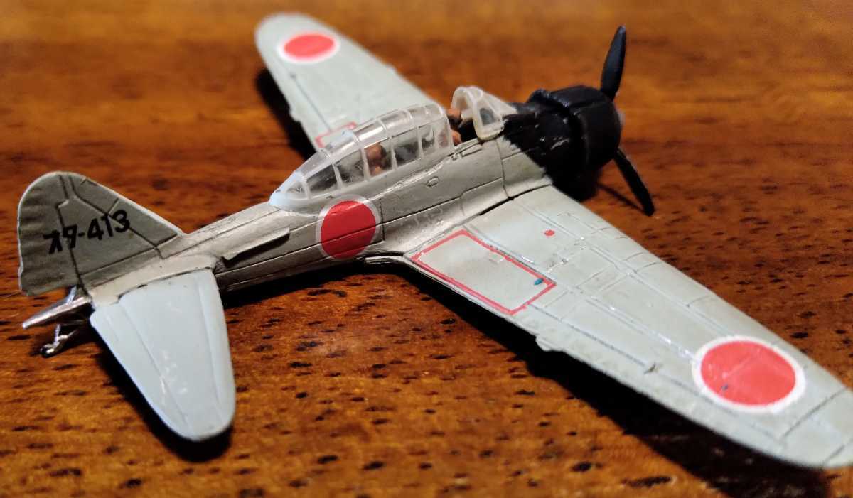 タカラ 海洋堂 零式艦上戦闘機 零式練戦 灰色塗装 日本海軍 零戦 タカラ 海洋堂 零式艦上戦闘機 零式練戦 灰色塗装 日本海軍 零戦