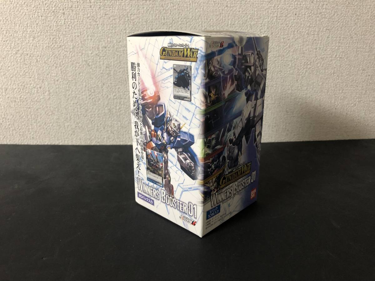 5565円 ☆ガンダムウォー ウイナーズ ブースター01 BOX 未開封 5565円 ☆ガンダムウォー ウイナーズ ブースター01 BOX 未開封