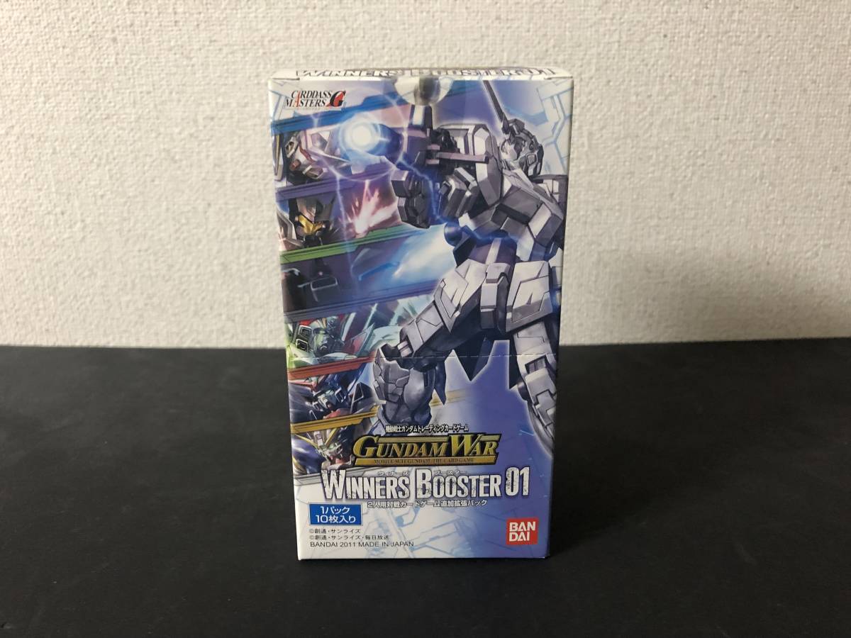 おしゃれ】 ☆ガンダムウォー ウイナーズ ブースター01 BOX 未開封 トレーディングカードゲーム