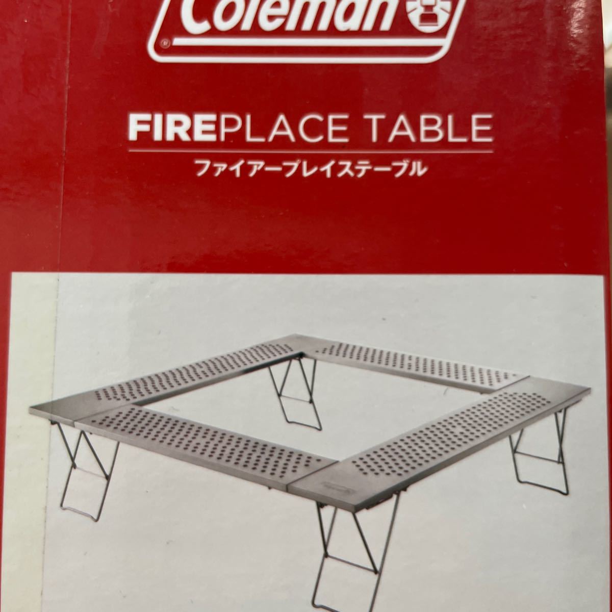 コールマン （Coleman）ファイアープレーステーブル ) テーブル ファイヤーディスク 焚き火台　