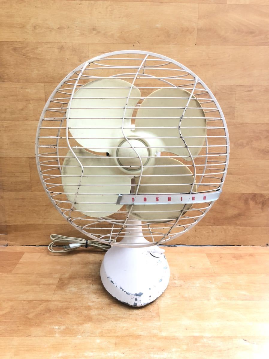 販売 レトロ扇風機 TOSHIBA 鉄製羽 asakusa.sub.jp