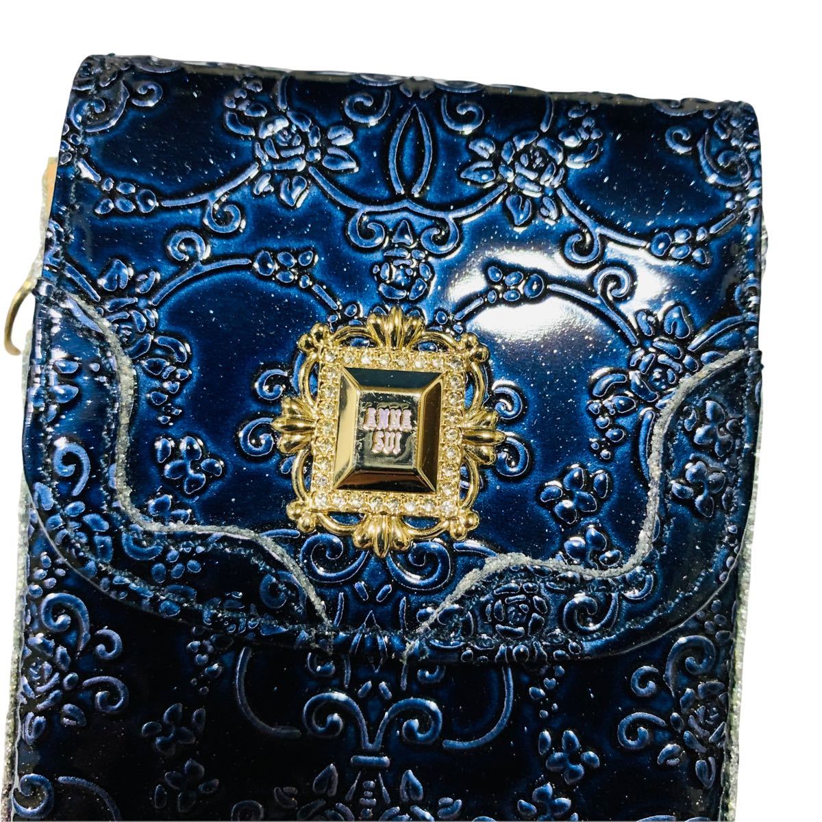 ANNA SUI シガレットケース アナスイ ディープブルー|Yahoo ANNA SUI シガレットケース アナスイ ディープブルー|Yahoo