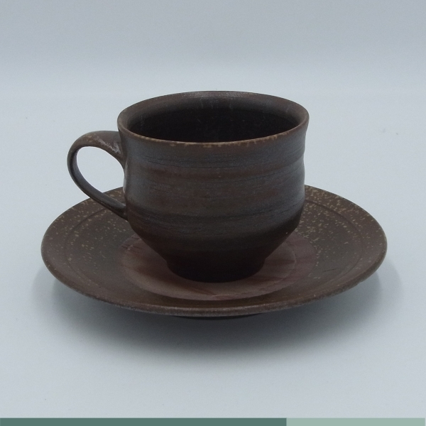 ■茶釜の里ギャラリー■コーヒーカップセットを出品させていただきます【SY039】_画像3