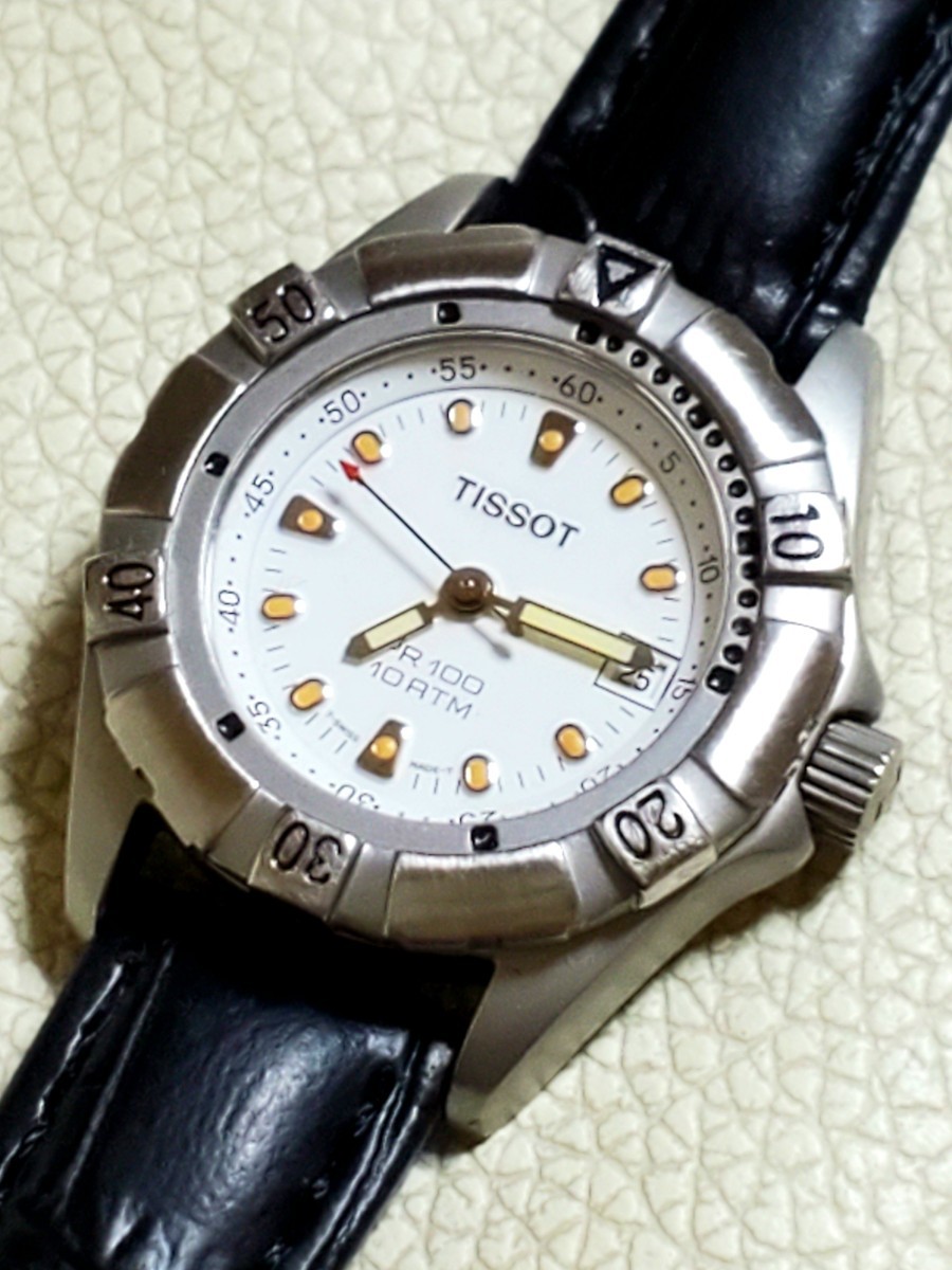 良品 TISSOT ティソ PR100 デイト ホワイト レディース|Yahoo 良品 TISSOT ティソ PR100 デイト ホワイト レディース|Yahoo