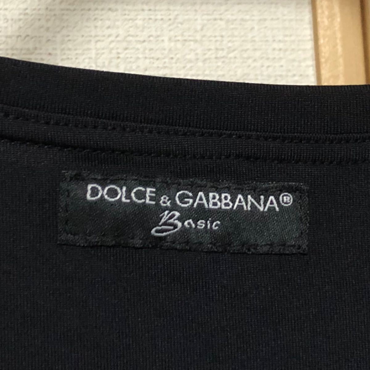 【美品】DOLCE&GABBANA BASIC ドルチェ＆ガッバーナ ベーシック ロンT