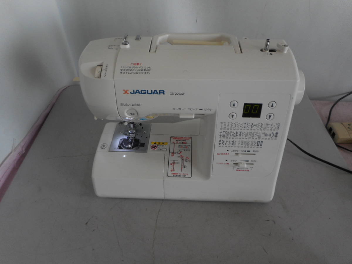 MK0458 ★JAGUAR ジャガー コンピュータミシン CD-2203W