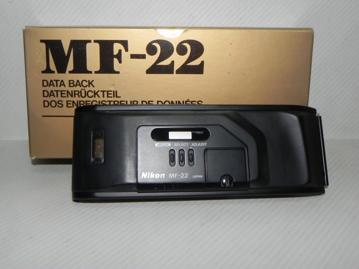 Nikon MF-22 データバック(F4/F4S用)_画像1