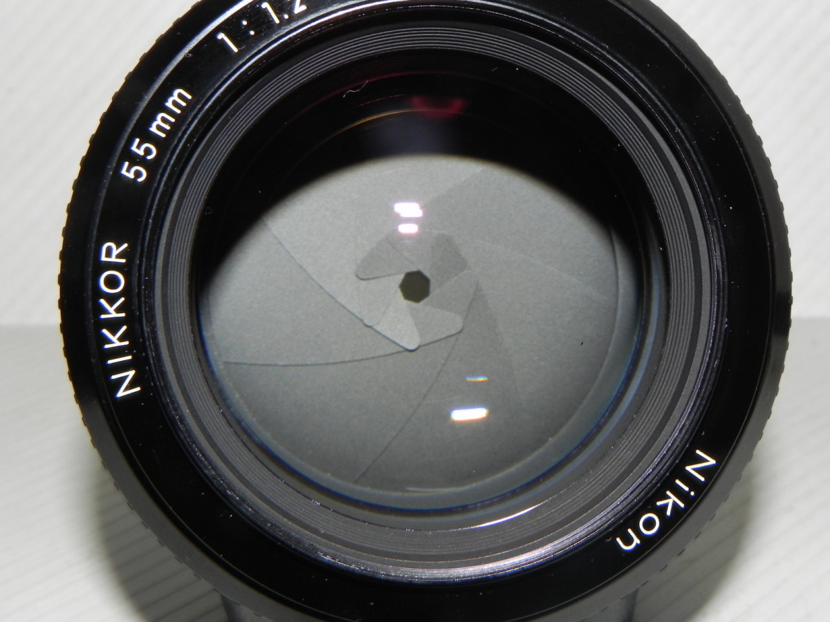 Nikon ai NIKKOR　55mm/f1.2 レンス゛_画像6