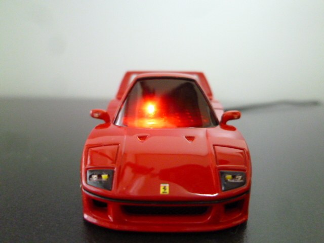 チョロQ　フェラリーF40（ダミーセキュリティ＆イルミ）_画像3