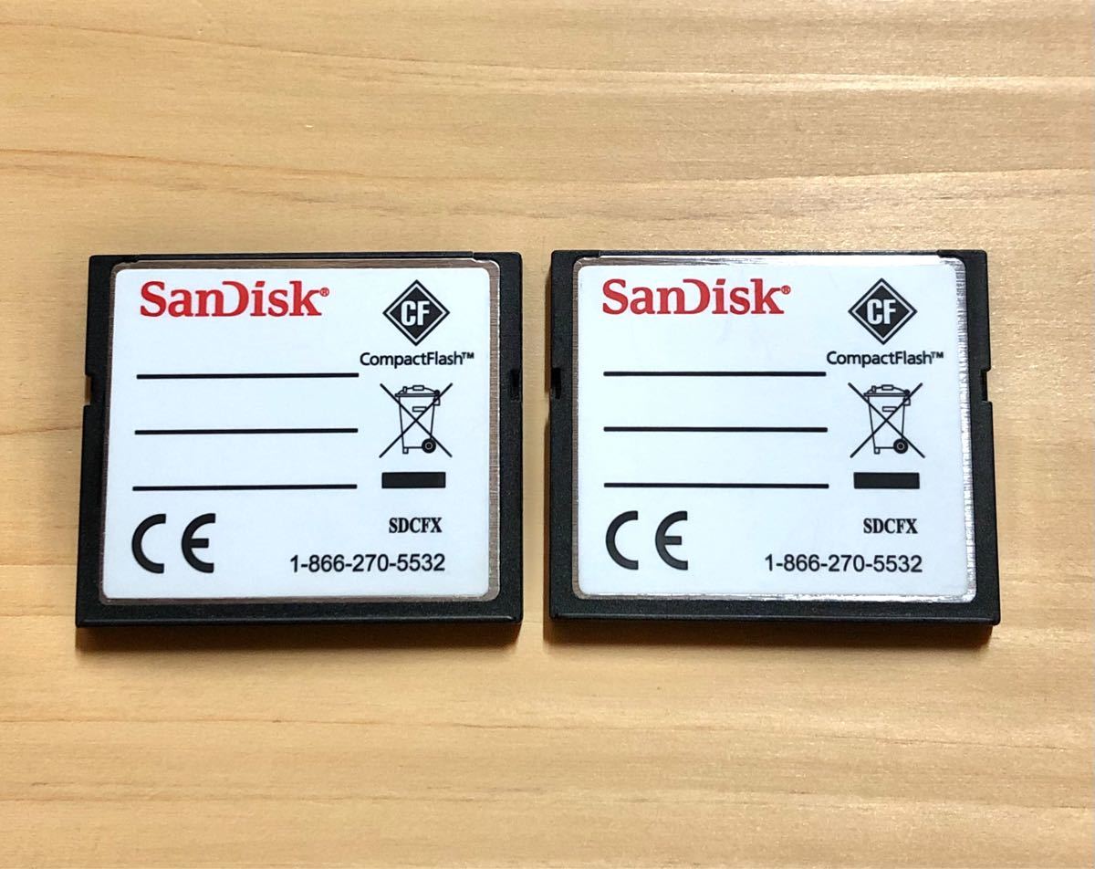 SanDisk Extreme III 2GB コンパクトフラッシュ 20MB/s 2枚 CF SanDisk Extreme III 2GB コンパクトフラッシュ 20MB/s 2枚 CF