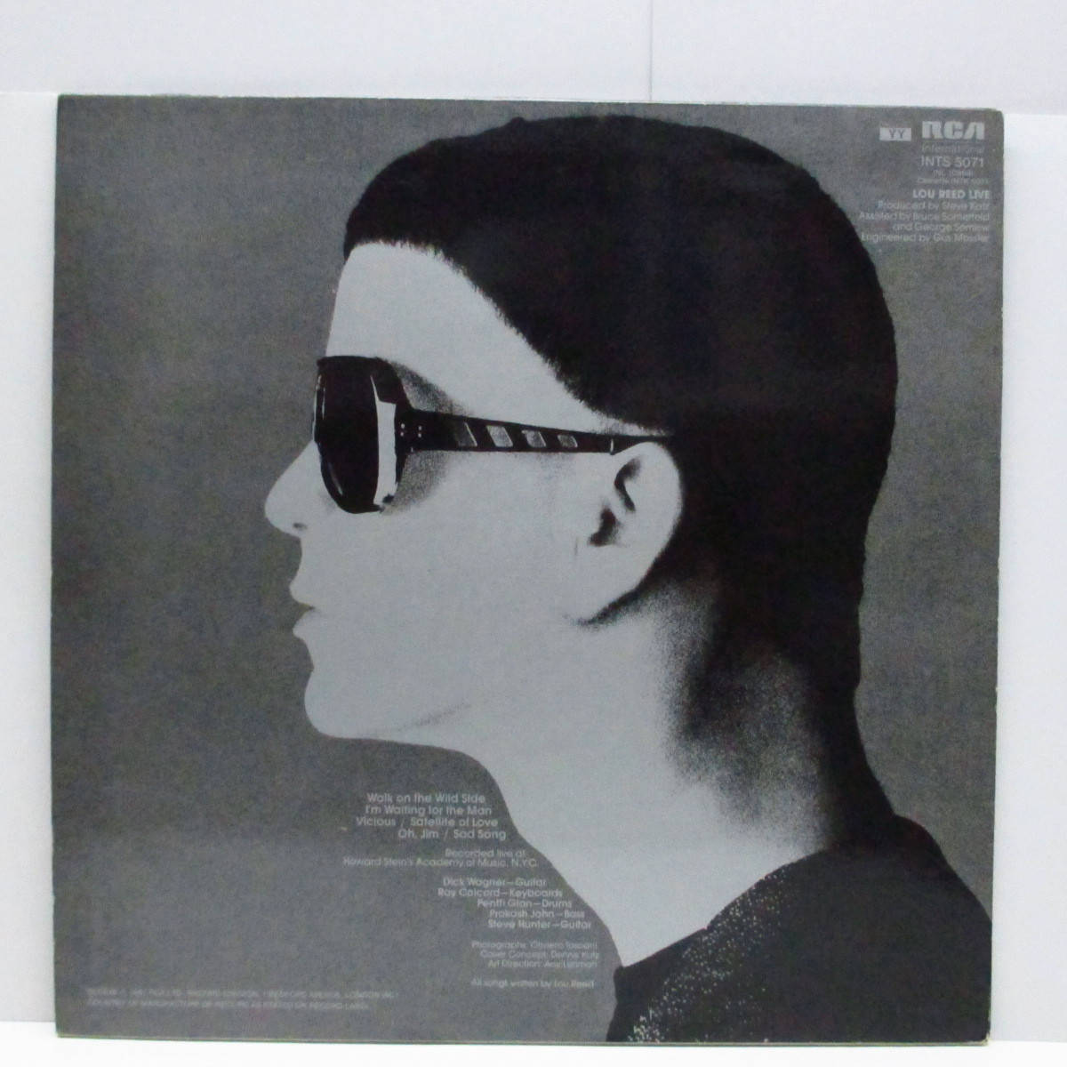 LOU REED-Lou Reed Live (UK '81 Reissue Green Lbl.LP)_画像2