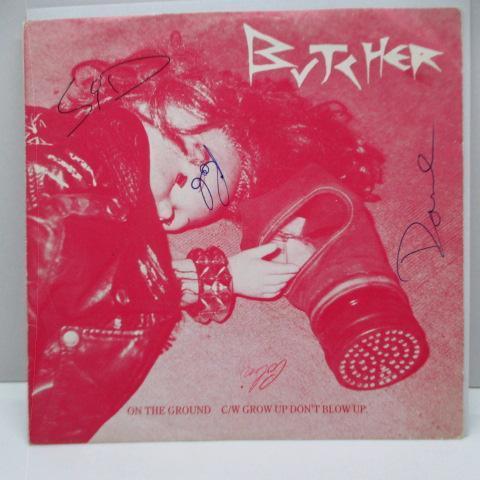BUTCHER-On The Ground (UK Orig.7/Autographed PS)_画像1