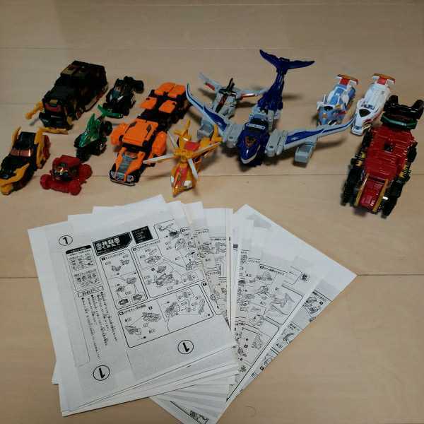 炎神戦隊ゴーオンジャー ミニプラ エンジンオーG12セット! 炎神大将軍