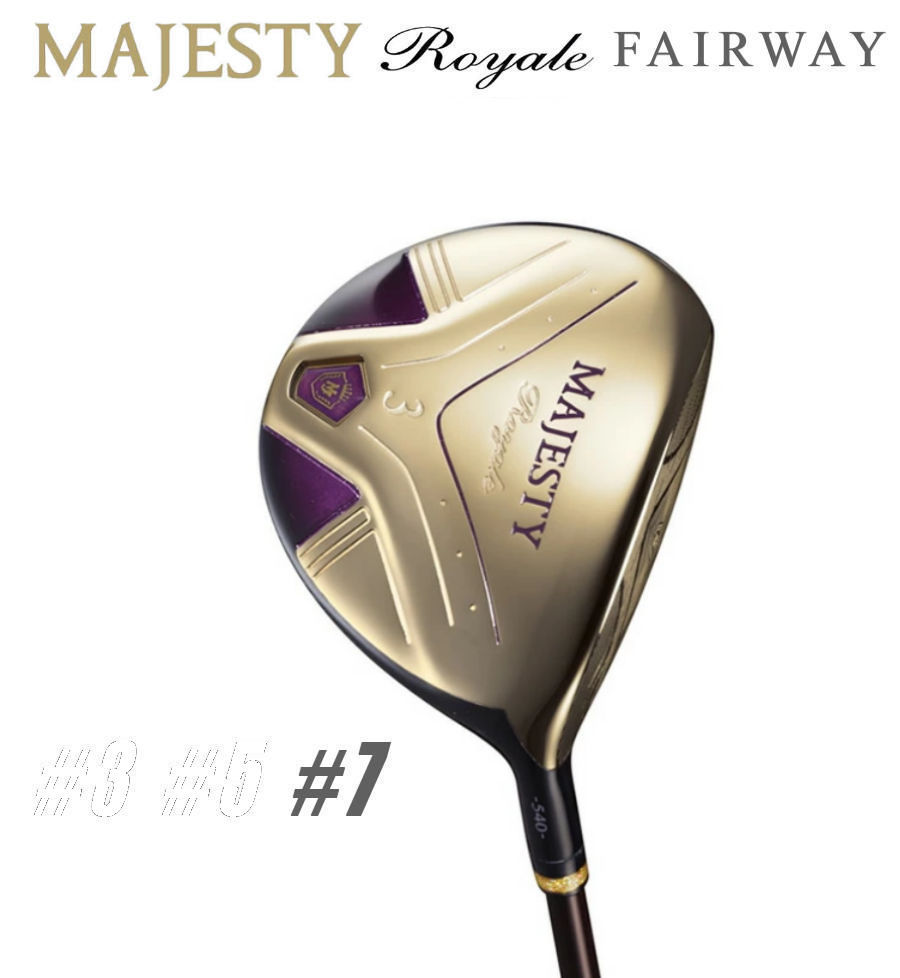 ★☆マジェスティ　2021　Ladies'　“ ROYALE ”　7W × MAJESTY TL540 (L)　新品☆★