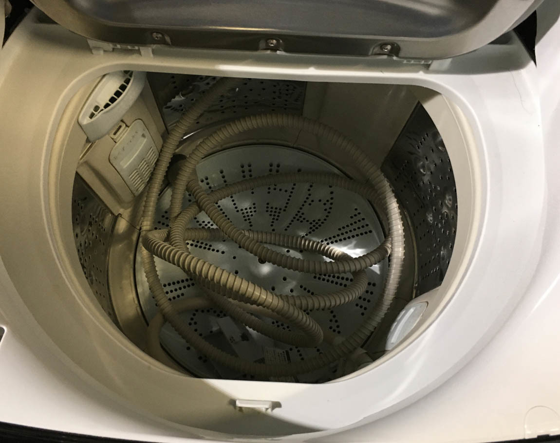 HITACHI 日立 タテ型洗濯乾燥機 ビートウォッシュ 8kg BW-DV80A 2017年製 北海道 札幌_画像5