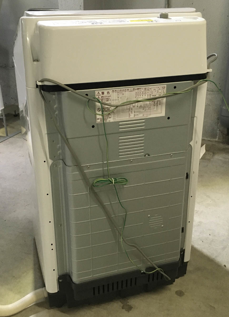 HITACHI 日立 タテ型洗濯乾燥機 ビートウォッシュ 8kg BW-DV80A 2017年製 北海道 札幌_画像6
