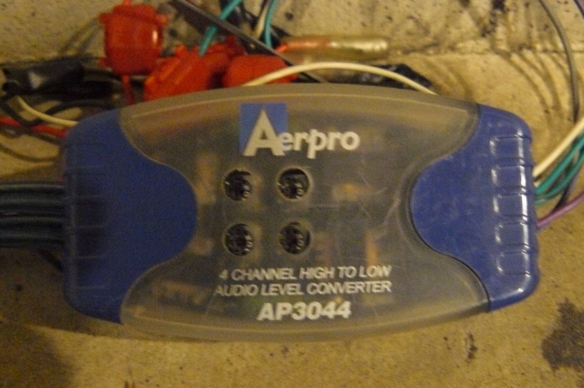 Aerpro AP3044 RCA 変換_画像1