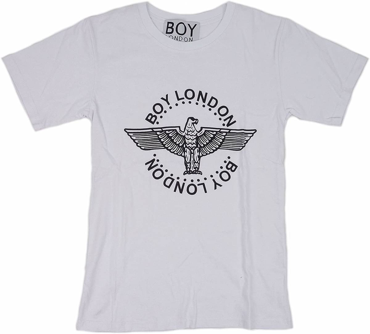BOY LONDON ボーイロンドン ホークデザイン 半袖 93％以上節約 良質 並行輸入品 ホワイト Tシャツ M