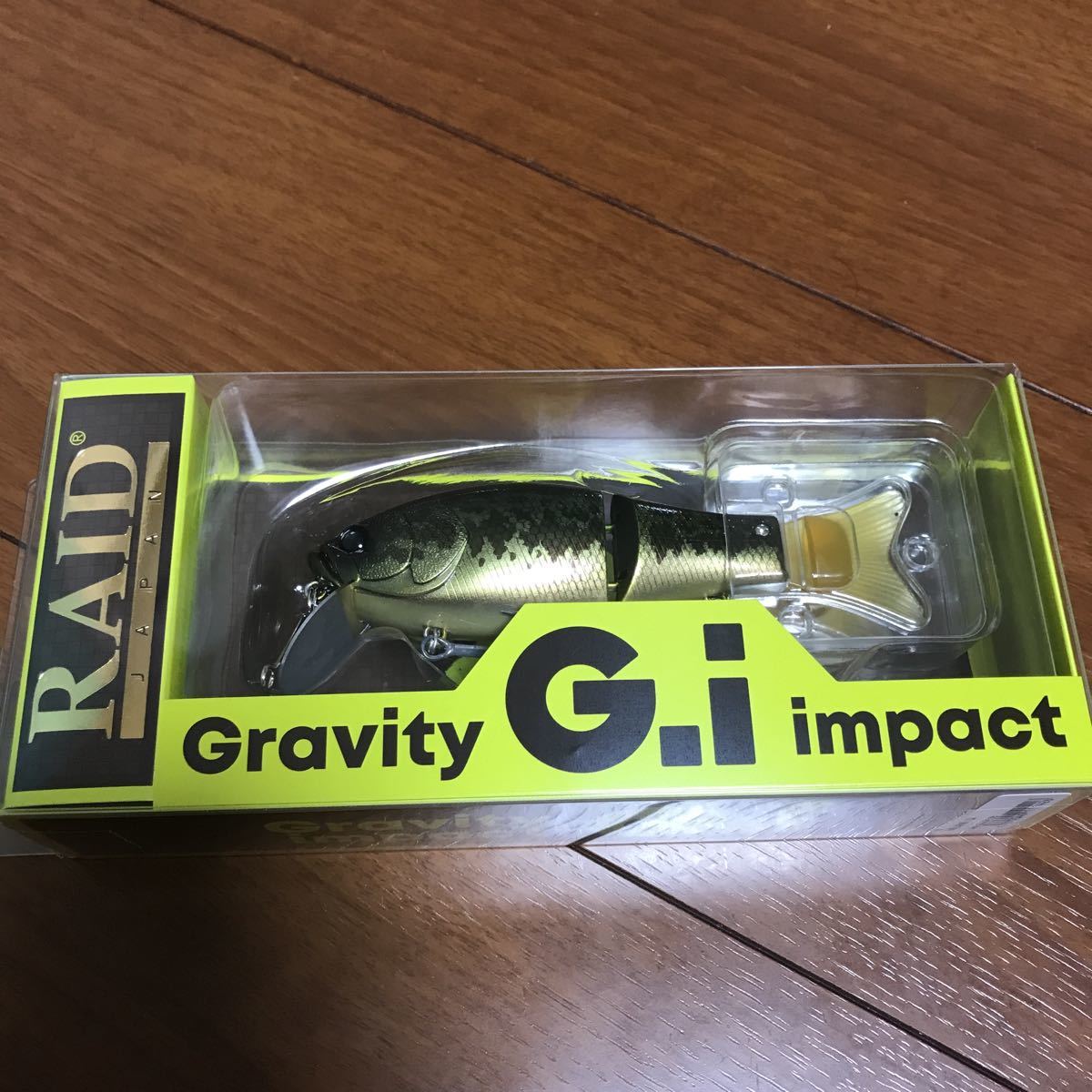 RAID JAPAN Gravity impact GI006.BLACK BB レイドジャパン グラビティインパクト ジーアイ ブラックバス RAID g.i_画像2