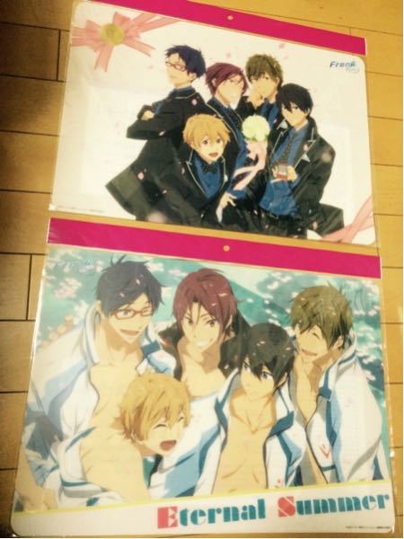 非売品 レア送安 即決 Free! イオン限定 ランチョンマット ロッテ 全2種_画像1