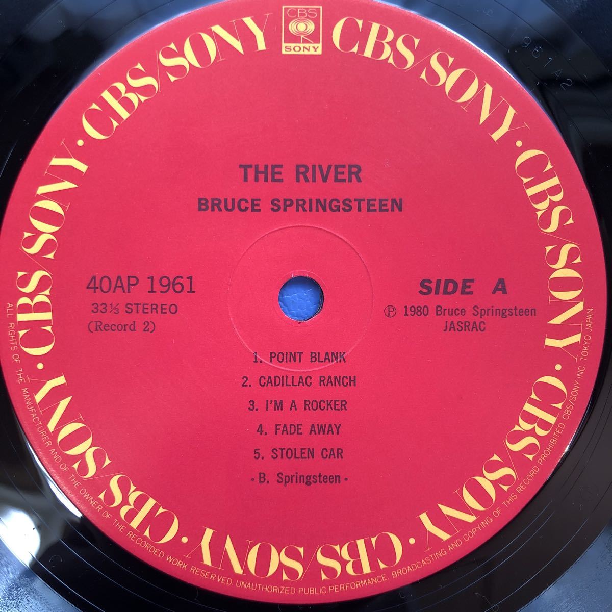 ブルース・スプリングスティーン Bruce Springsteen The River 2LP 二枚組 レコード 5点以上落札で送料無料O_画像7