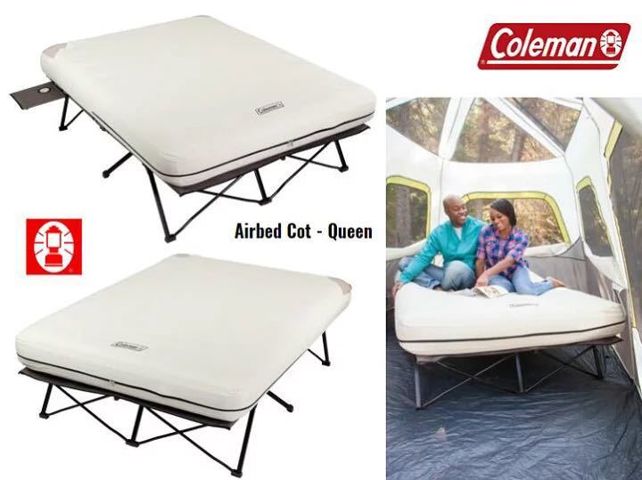 新品 COLEMAN コールマン コット AIRBED COT エアーベッド-