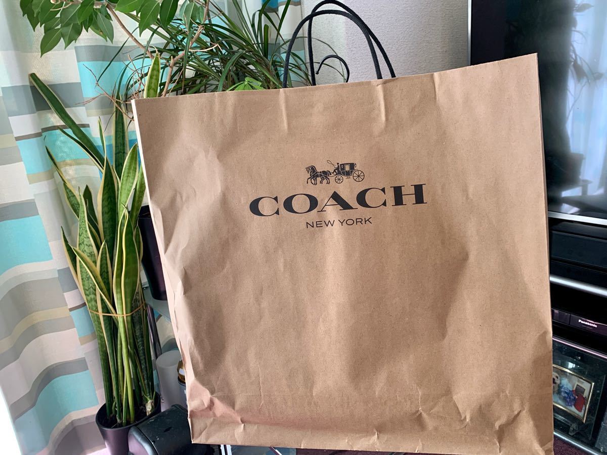 COACH コーチ トレンチコート ブラック 高級感素材 M 新品未使用