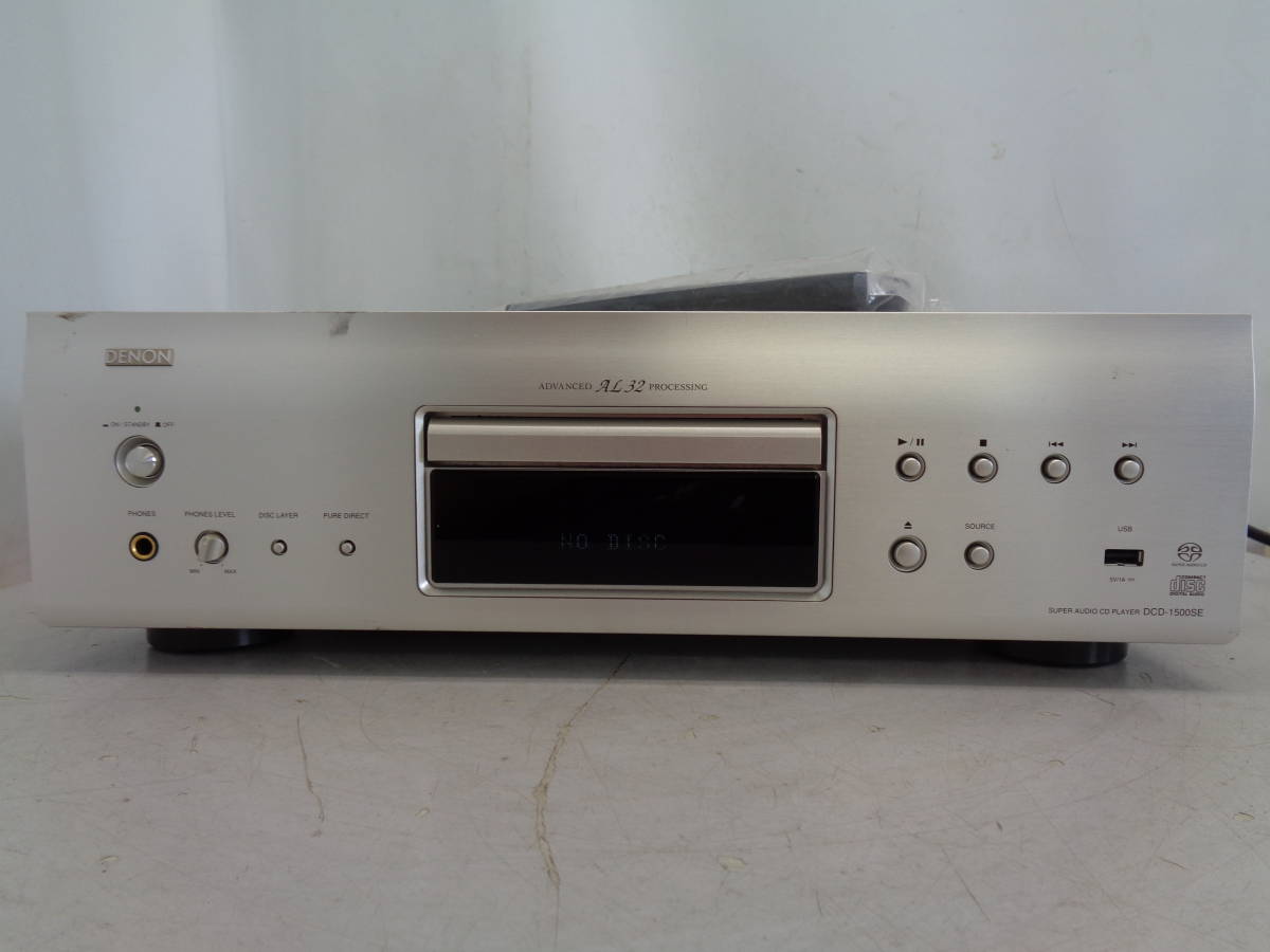希少 DCD-1500SE-SP デノン オーディオ CDプレーヤー 音響機器 smcint.com