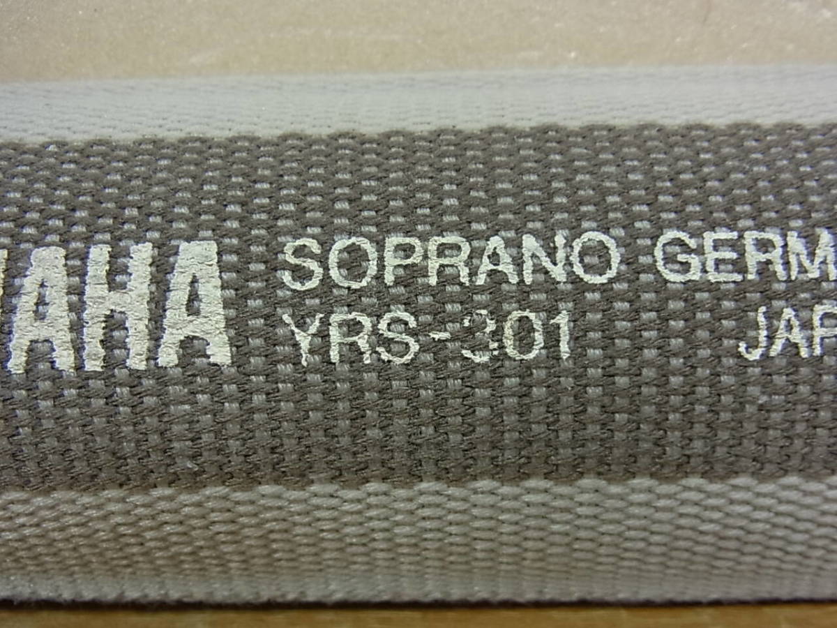 *H/799*[ не использовался товар ] Yamaha YAMAHA* german тип сопрано блок-флейта *SOPRANO GERMAN*YRS-301