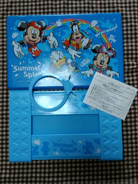 Y206: Disney Summer Splash ланч box новый товар * не использовался 