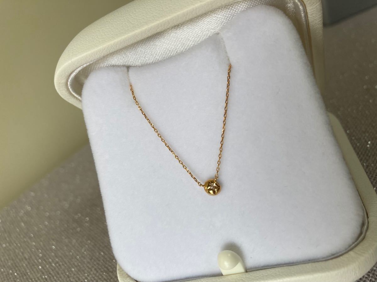 スタージュエリー STAR JEWELRY ペンダント ネックレス moon setting