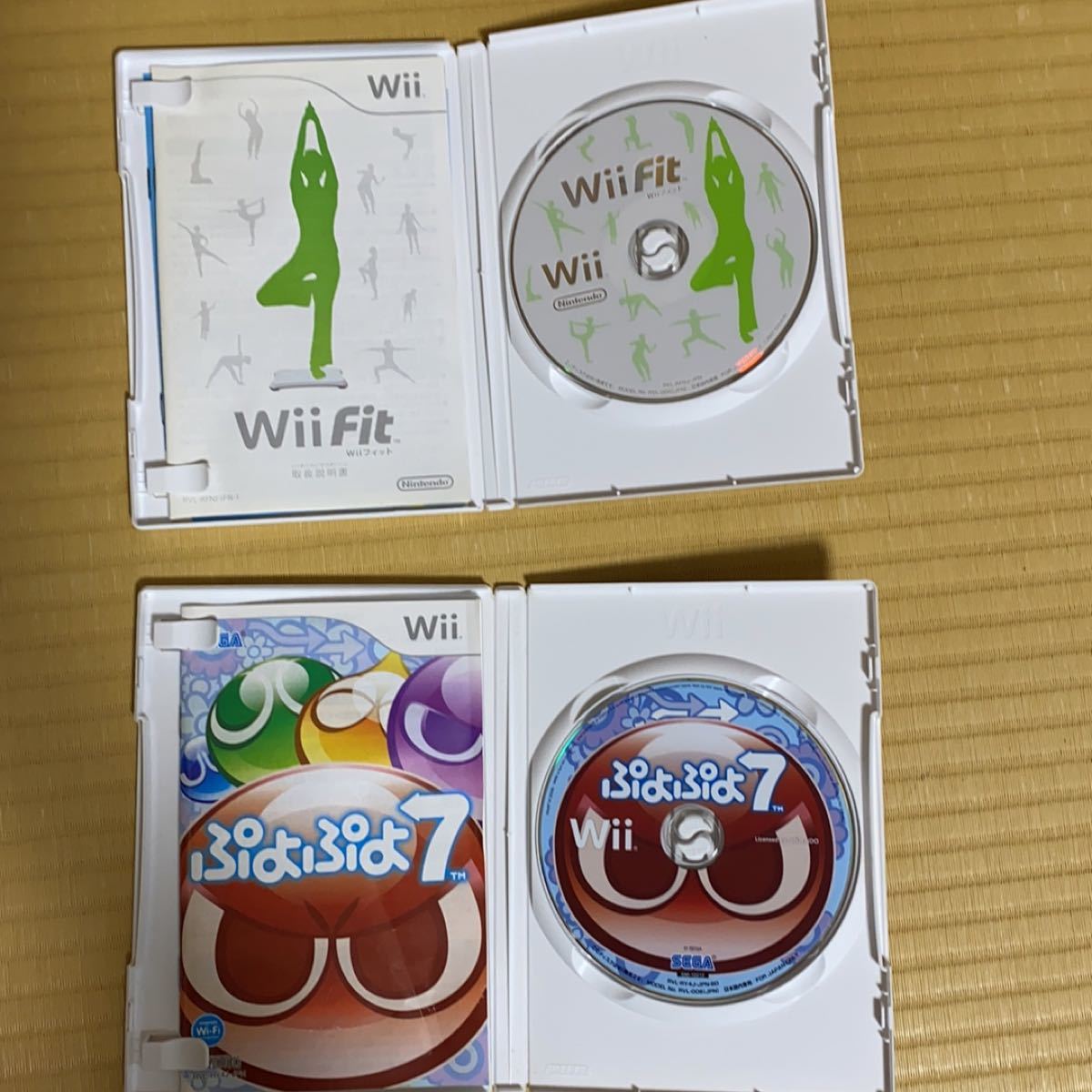 Nintendo Wii 本体&Wii FIT&ぷよぷよ