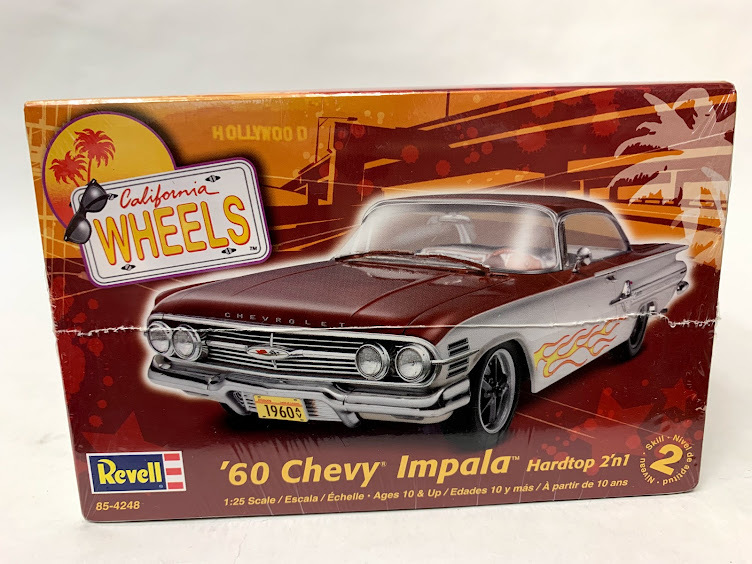 Revell 60 シボレー インパラ 1/25 レベル＊Rat Hot Rod kustom カスタム キャデラック ホットロッド ベルエア デイトン ローライダー amt_画像5