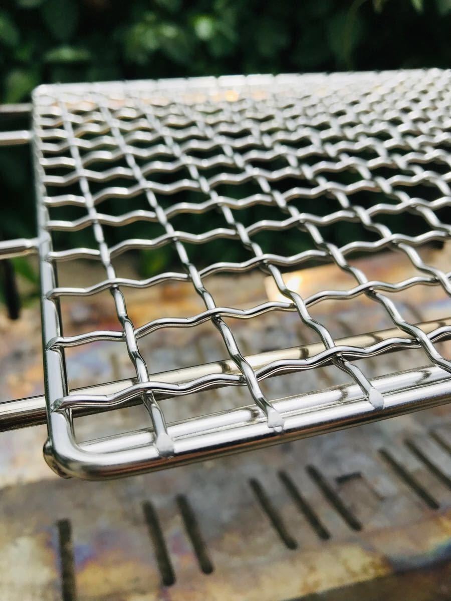 DIY 金属製造者が本気で考えたA4サイズ焚き火台専用焼き網！